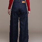 The Roadster Life Co. Women Wide Leg High-Rise Stretchable Jeans