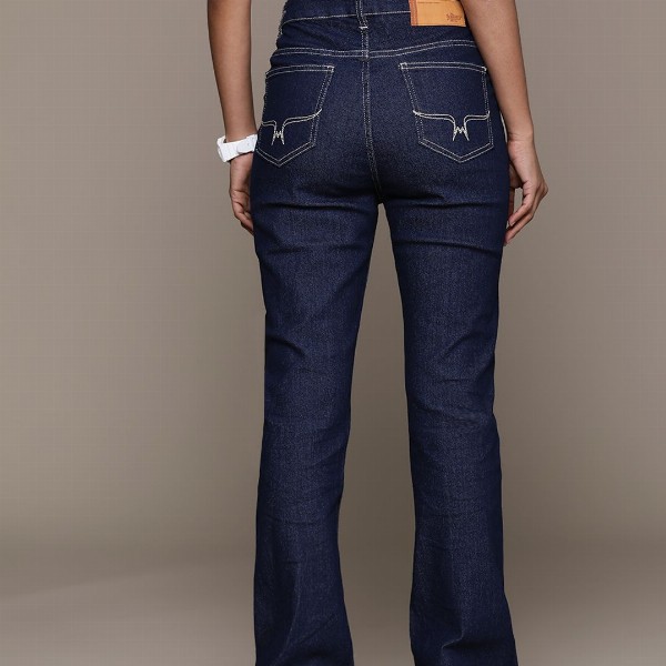 The Roadster Lifestyle Co. Women Bootcut High-Rise Jeans