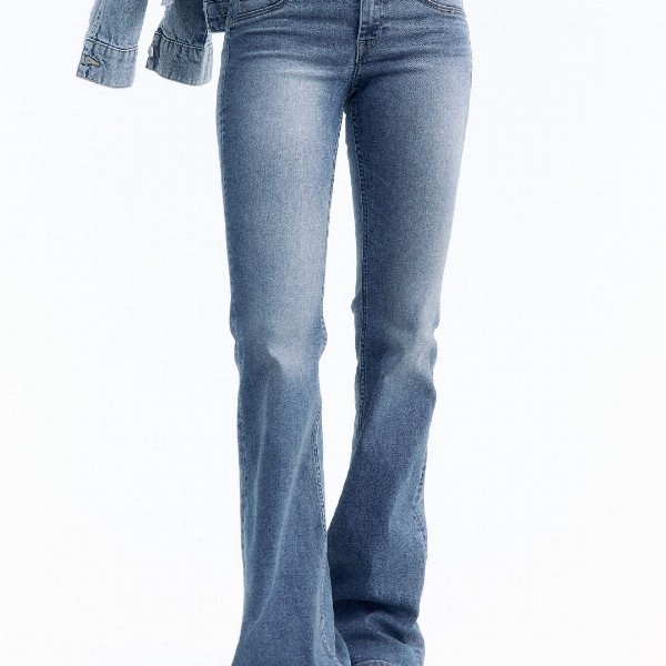 H&M Women Flared Low Jeans