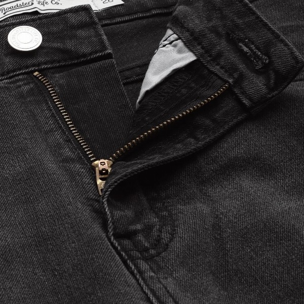 The Roadster Life Co. Women Straight Fit High-Rise Light Fade Stretchable Jeans