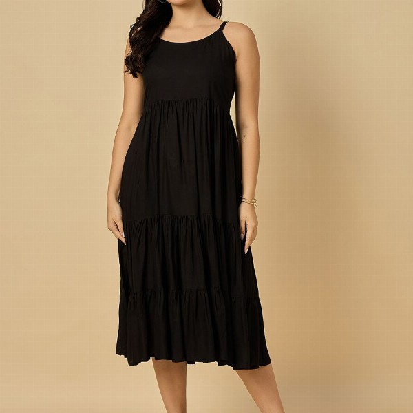 Azira Fit & Flare Midi Dress With Jacket