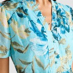 Forever New Women Floral Printed Fit & Flare Mini Dress