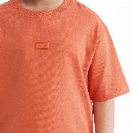 RARE ONES Boys Printed Raw Edge Boxy T-shirt