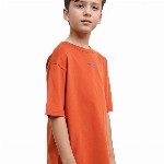 Rare Ones Boys Oversized Graphic Back Print Wirth Applique T-Shirt