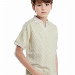 RARE ONES Boys Zolt Polo Collar Cotton T-shirt
