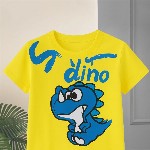 Googo Gaaga Boys Graphic Printed Round Neck T-shirt