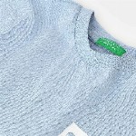 United Colors of Benetton Boys Solid Round Neck Pure Cotton T-Shirt