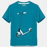 HELLCAT Boys Pack Of 2 Typography Printed Cotton T-shirt