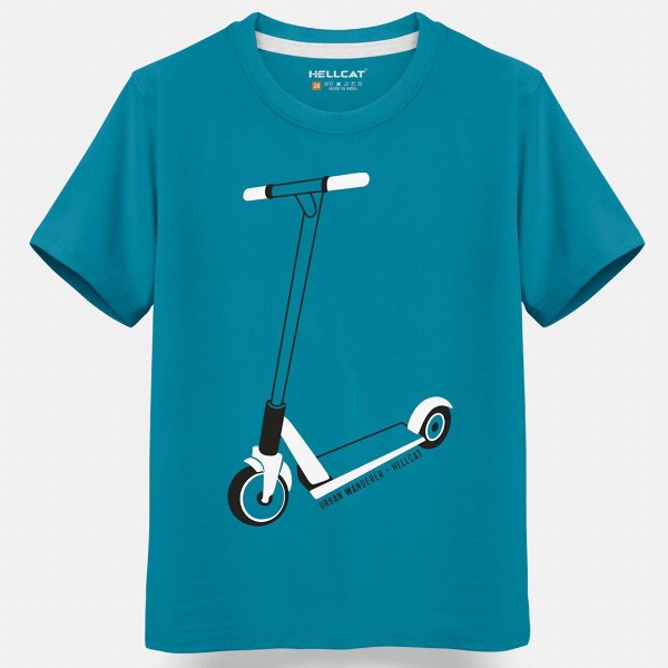 HELLCAT Boys Pack Of 2 Typography Printed Cotton T-shirt