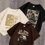 DAMN GUD DG Unisex Black Tshirts