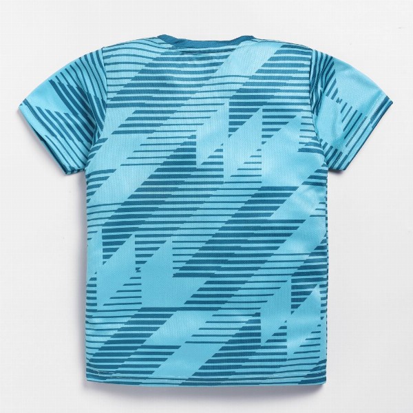 HRX by Hrithik Roshan Boys Rapid Dry Geometric Printed T-Shirt