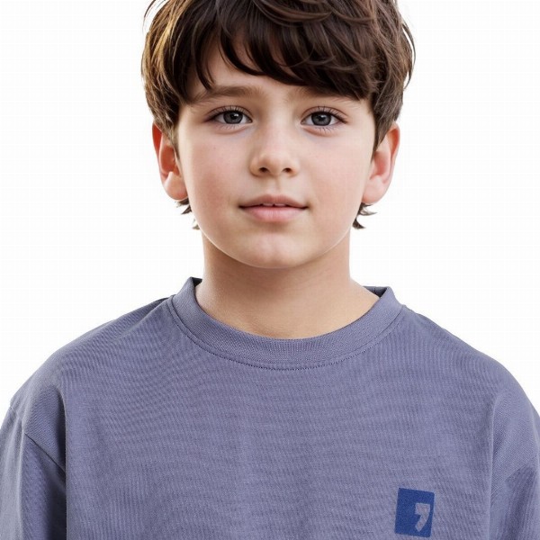 RARE ONES Boys Typography Printed Round Neck Cotton Relaxed Fit T-shirt