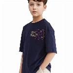 Rare Ones Boys Embroidered Boxy T-Shirt
