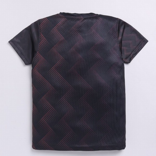HRX by Hrithik Roshan Boys Geometric Printed Rapid-Dry T-shirt