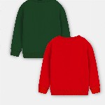 YK X Trampoline Boys Pack of 2 Patch-Work Printed T-Shirt