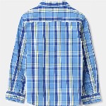 United Colors of Benetton Boys Spread Collar Tartan Checked Cotton Casual Shirt