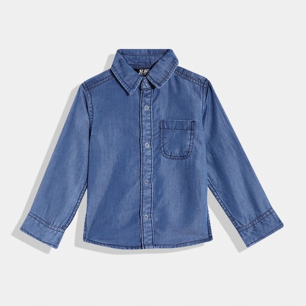 HERE&NOW Boys Denim Casual Shirt