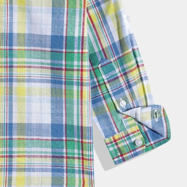 United Colors of Benetton Boys Pure Cotton Checked Casual Shirt