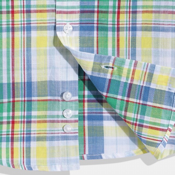 United Colors of Benetton Boys Pure Cotton Checked Casual Shirt