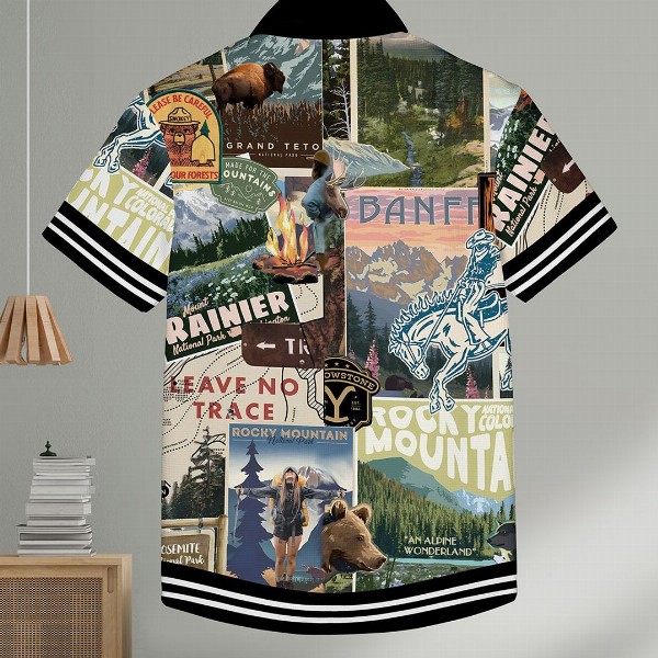 HELLCAT Boys Spread Collar Graphic Printed Cotton Casual Shirt