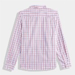 United Colors of Benetton Boys Cotton Windowpane Checked Casual Shirt