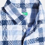 United Colors of Benetton Boys Checked Pure Cotton Shirt
