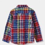 United Colors of Benetton Boys Tartan Checks Opaque Checked Casual Shirt