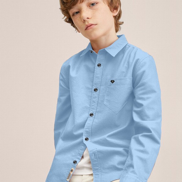 SKY PEARL Boys Comfort Opaque Casual Shirt