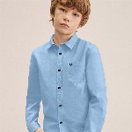SKY PEARL Boys Comfort Opaque Casual Shirt