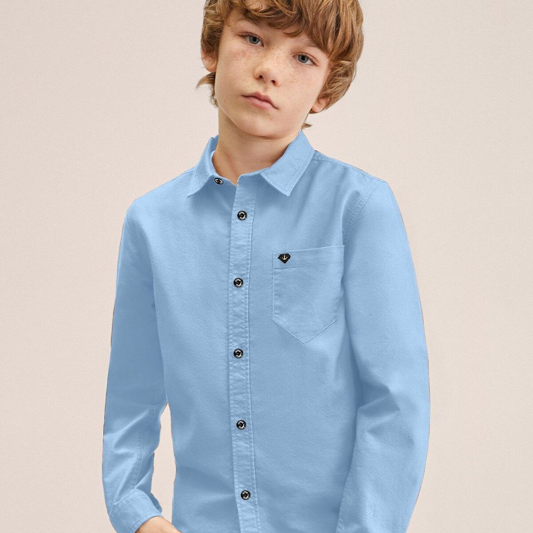 SKY PEARL Boys Comfort Opaque Casual Shirt