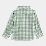 United Colors of Benetton Boys Cotton Windowpane Checked Casual Shirt