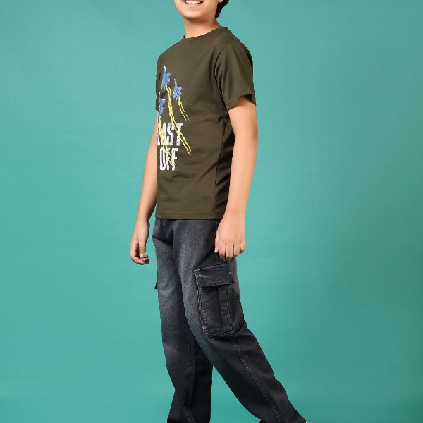 V-Mart Boys Low Distress Light Fade Jeans