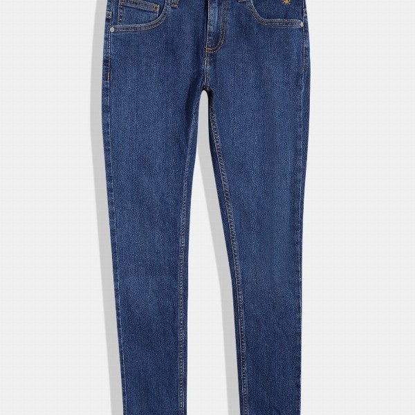 United Colors of Benetton Boys Slim Fit High-Rise Stretchable Jeans