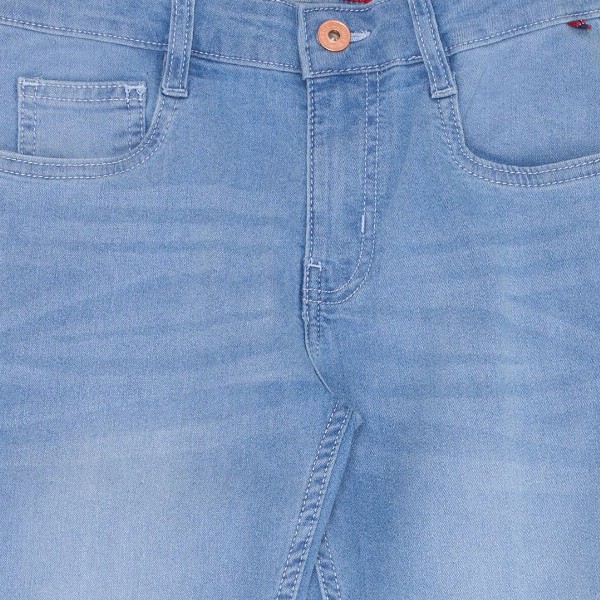 Pantaloons Junior Boys Slim Fit Light Fade Mid-Rise Stretchable Jeans