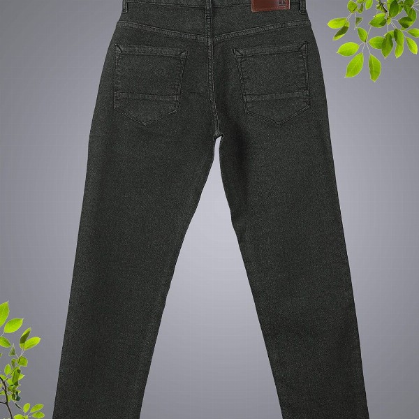 HERE&NOW Boys Straight Fit Mid Rise Clean Look Stretchable Jeans
