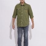 Jack & Jones Junior Boys Mid-Rise Straight Fit Stretchable Jeans