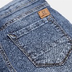 HERE&NOW Boys Blue Slim Fit Heavy Fade Stretchable Jeans