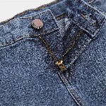 HERE&NOW Boys Blue Slim Fit Heavy Fade Stretchable Jeans