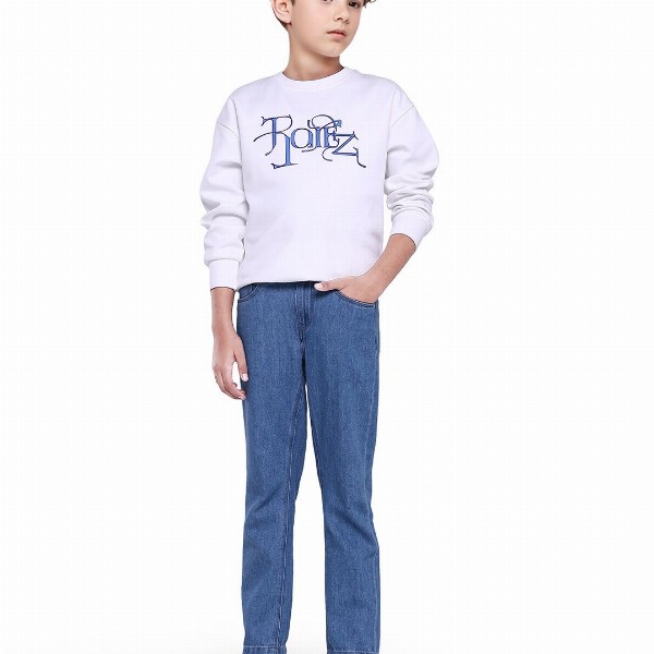Rare Ones Boys Solid Slim Fit Jeans