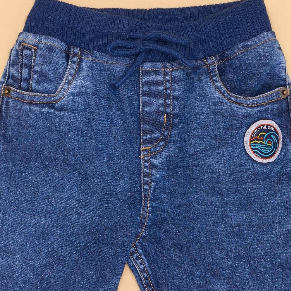 Pantaloons Baby Boys Regular Fit Heavy Fade Jeans