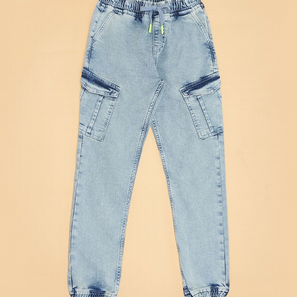 Pantaloons Junior Boys Cotton Casual Jogger Jeans