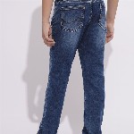 Jack & Jones Junior Boys Straight Fit Denim Cotton Heavy Fade Jeans