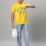 UTH by Roadster Boys Slim Fit Low Distress Heavy Fade Stretchable Jeans