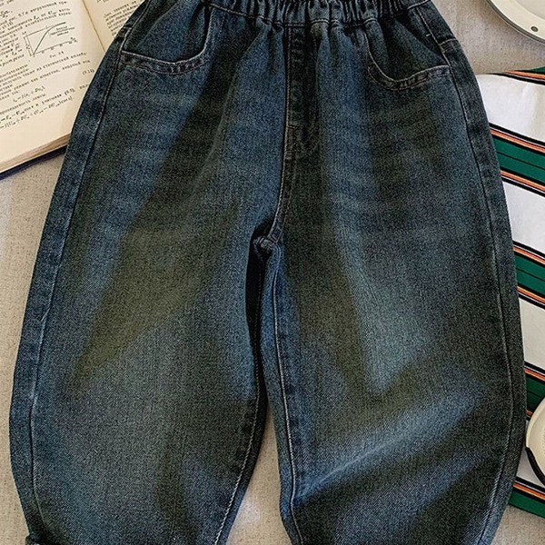 FOREVER FRIDAY Boys Low Distress Light Fade Jeans