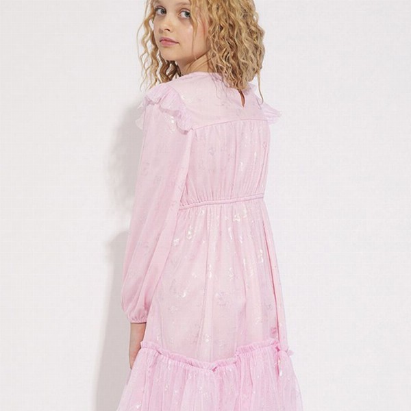 Vero Moda Girls Puff Sleeve Fit & Flare Dress