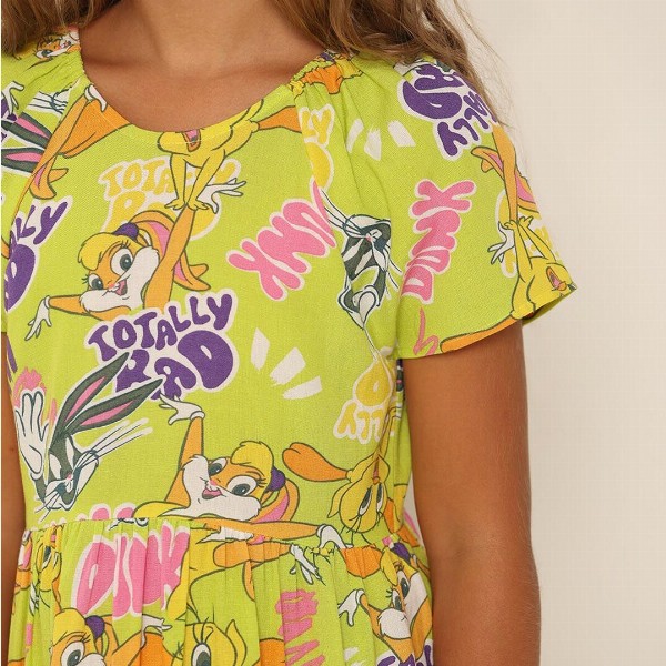 Vero Moda Girls Conversational Print A-Line Dress