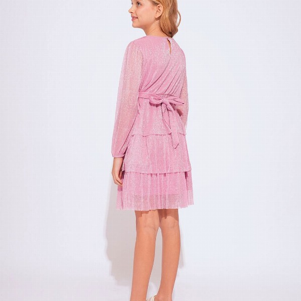 Vero Moda Puff Sleeve Fit & Flare Dress