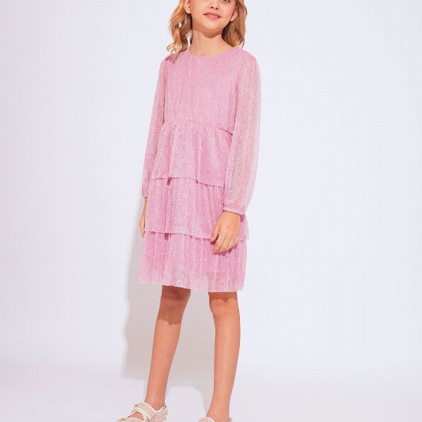 Vero Moda Puff Sleeve Fit & Flare Dress