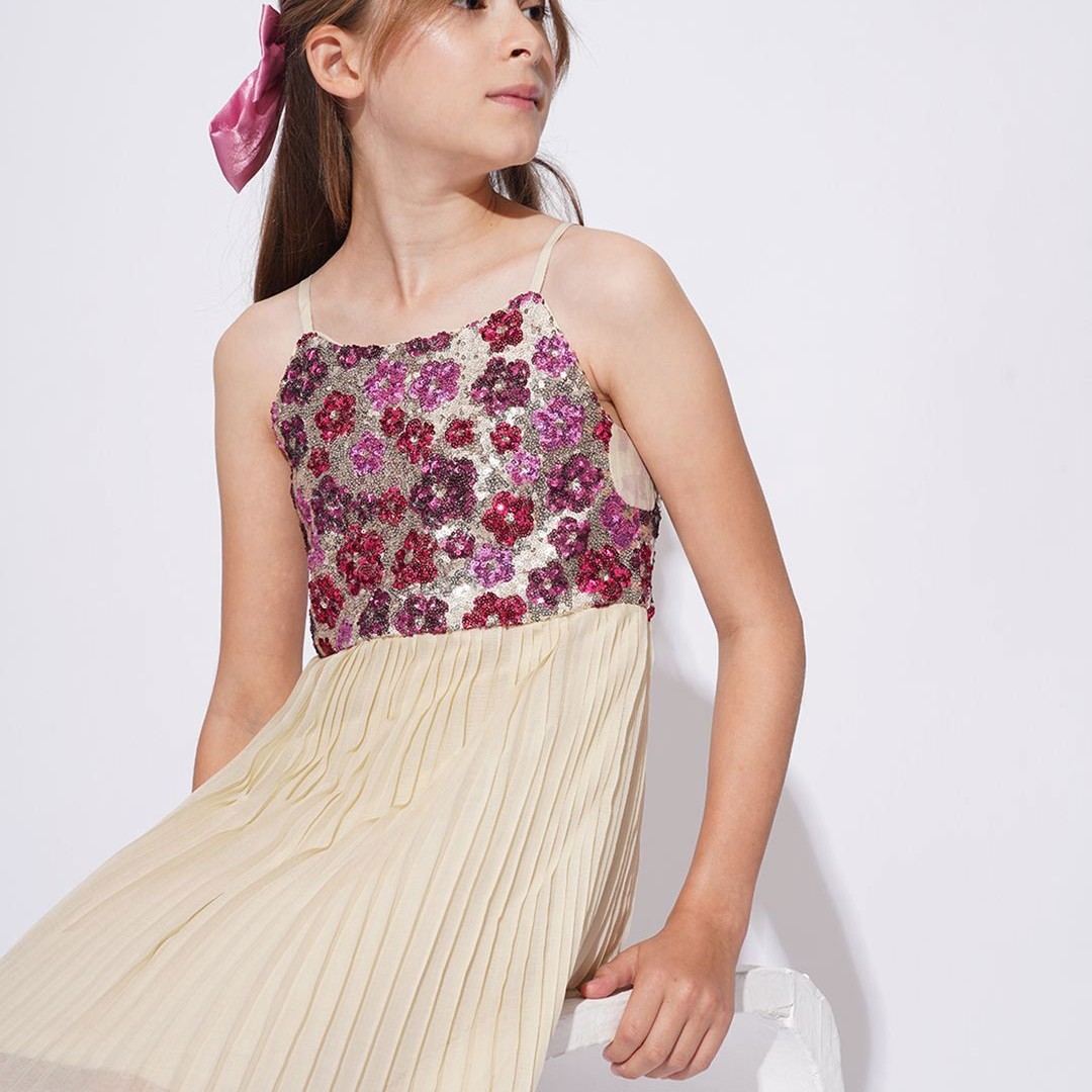 Vero Moda Embellished Fit & Flare Dress