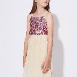 Vero Moda Embellished Fit & Flare Dress